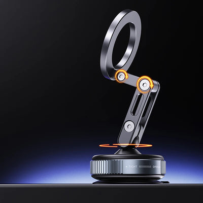 New Car Magnetic Mobile Phone Holder 360 Degree Rotation, Vacuum Adsorption, No Need To Charge, Suitable for Car Navigation