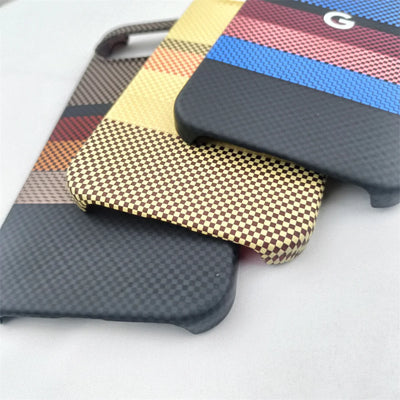 Luxury Carbon Fiber For Magsafe Case For Google Pixel 10 9 8 7 Pro 10 ProXL 9ProXL 9A Wireless Charging Matte Protective Cover