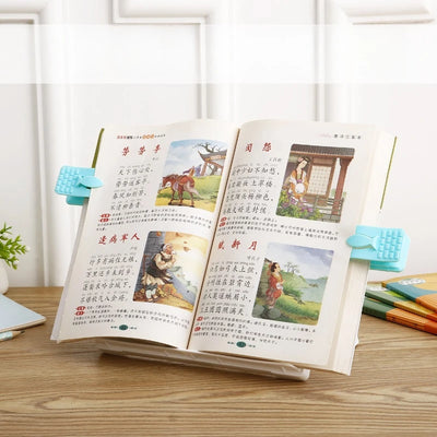Multi-functional Reading Stand Folding Reading Stand Portable Book Holder Student Gift Desktop Book Reading Shelf