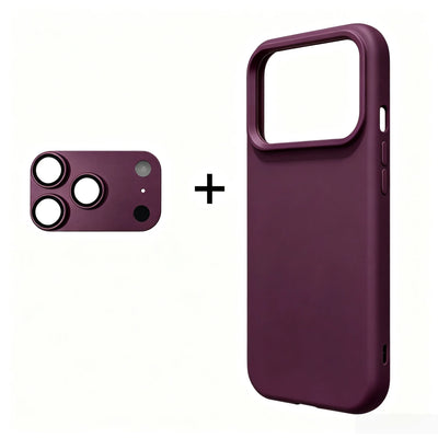 Luxury Liquid Silicone Phone Case For iPhone 18 17 Pro Max 17 18 Pro  With Matte Camera Lens Protective Film Full Coverage Cover