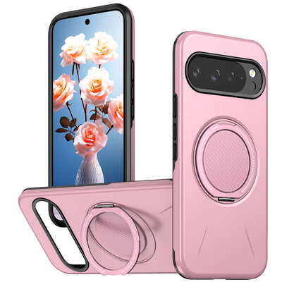 360° Magnetic Bracket Phone Case For Google PIXEL 10 9 11 Pro XL 9A 10ProXL For Magsafe Shockproof Stand Holder Cover Funda