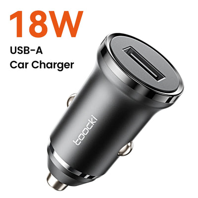 Toocki 30W Car Charger Fast Charing USB Type C PD QC3.0 For iPhone Smausng Xiaomi Huawei Honor Realme USB C Car Phone Charger