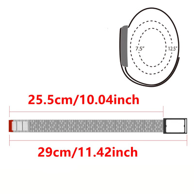 Stretchable Wrist Band Sport Soft Nylon Loop Band for Amazfit Helio Strap Adjustable Sport Correa Helios Straps Amazfit Bracelet
