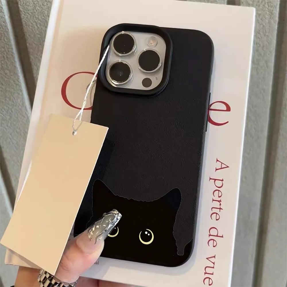 Colorful Cat For iPhone 17 Pro Max Phone Case For iPhone 17 Air 16 15 14 13 12 11 Pro Max 16 15 14 Plus XS XR X Shockproof Cover