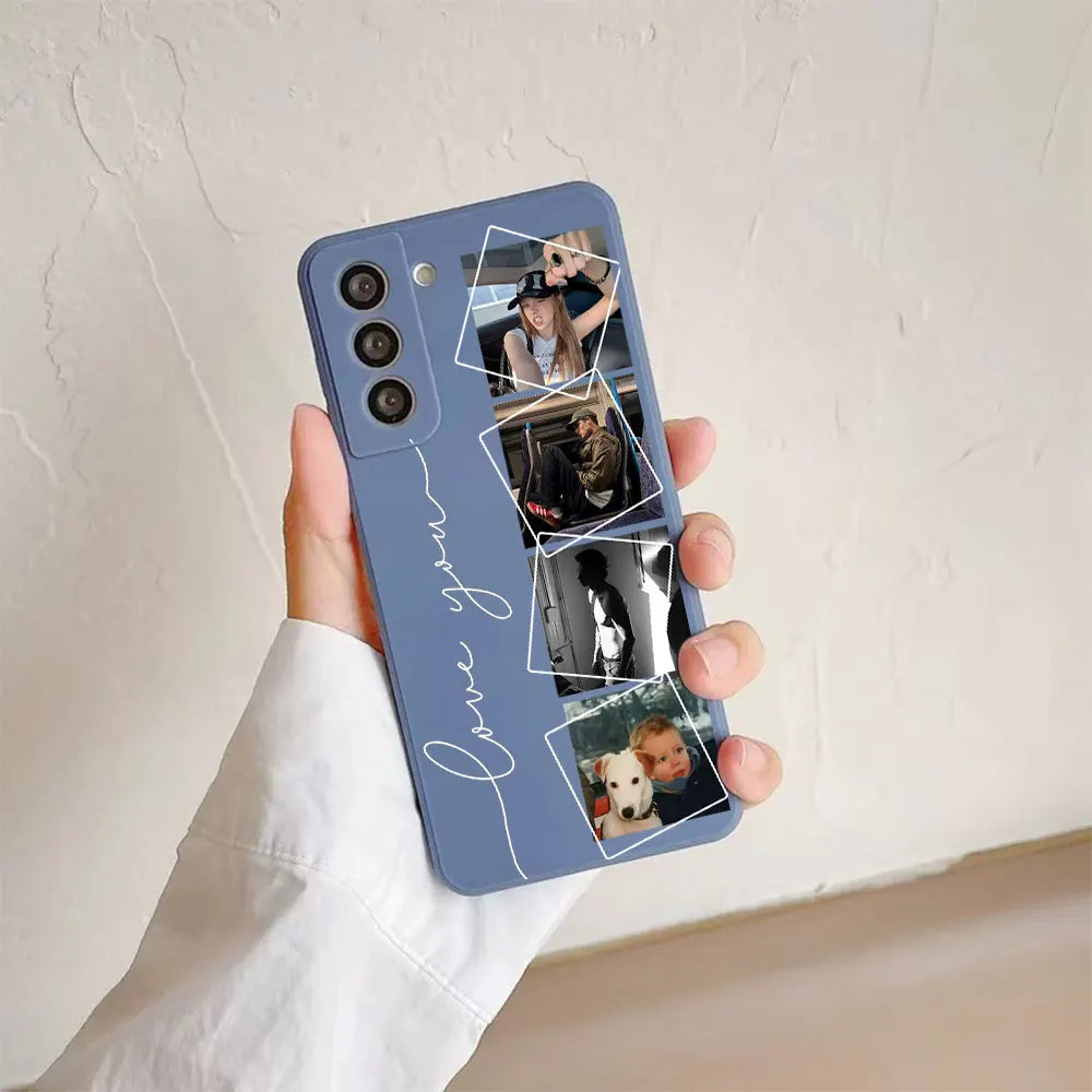 Personalized Custom DIY Phone Case For Samsung Galaxy S25 Edge S26 S23 S21 S20 Ultra S10 Plus Lite S24 FE S22 S10e Back Cover