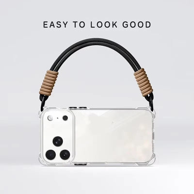 Crossbody Phone Case with Lanyard For iPhone 17Air 16 Pro Max 15 14 18 Pro Max  чехол на айфо Necklace Strap Cord Soft Cover