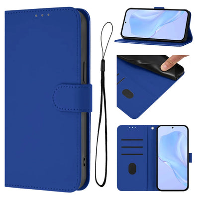Luxury Leather Wallet Case for Samsung Galaxy S26 S24 S25 Ultra S23 Plus S24 FE S25 Edge Shockproof Bumper Flip Back Cover