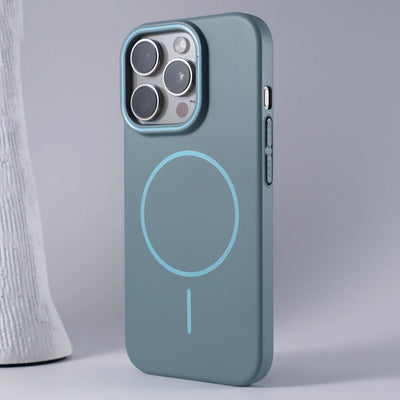 Luxury Original Hard PC For Magsafe Case for iPhone 17 Air 16 15 14 Plus 13 12 Mini 11 Pro Max Shockproof Matte Magnetic Cover