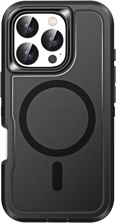 Luxury Ott Magnetic Armor Cases For iPhone 18 17 16 15 14 Plus 13 12 11 Pro Max Box Shockproof Charging Heavy Duty Protect Cover
