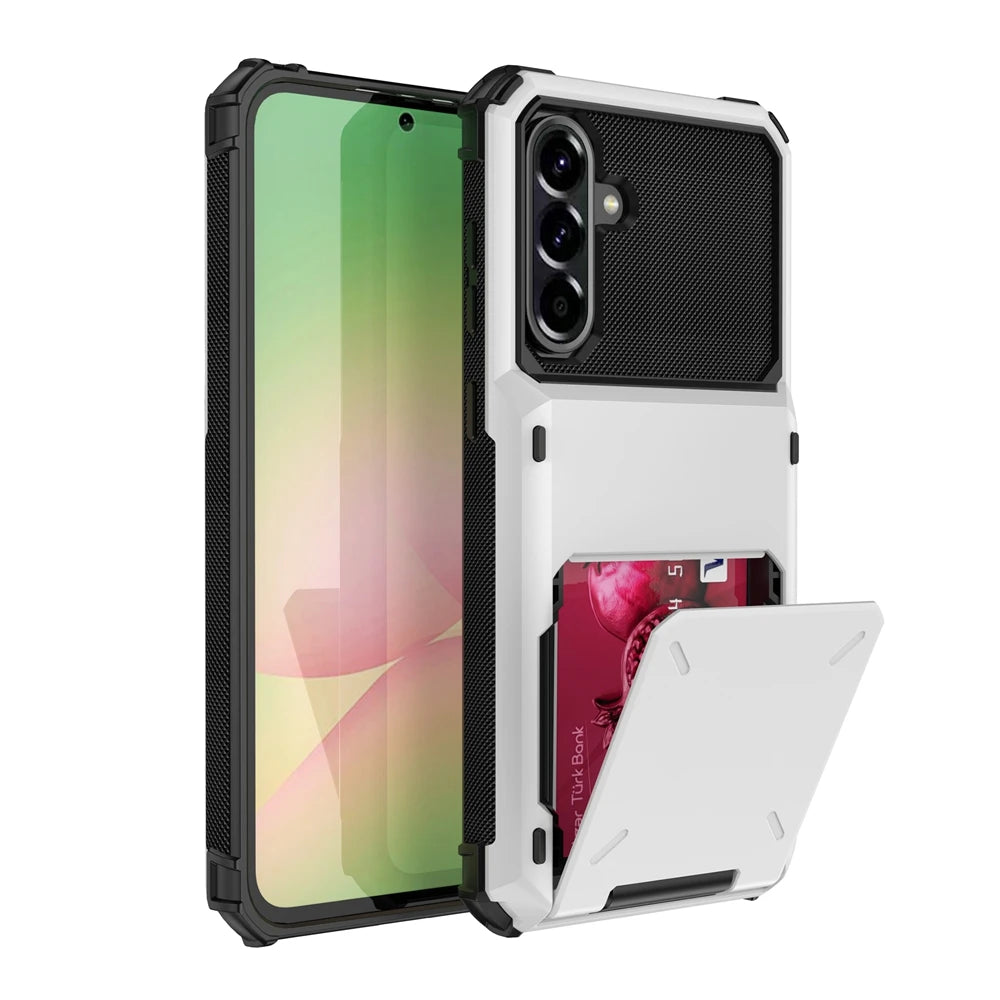 Wallet Card Phone Case For Samsung S26 S25 S24 S23 S22 S21 S20 S10 FE Plus EDGE Ultra 5G Card Slot Flip Hidden Pocket Hard Cover