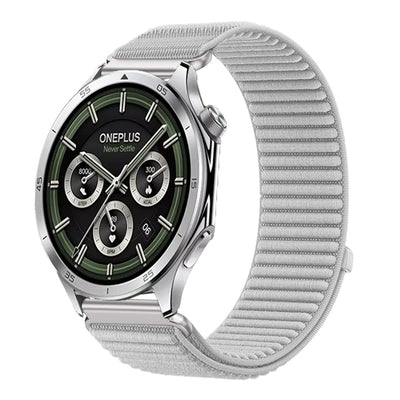 18mm 22mm Wave Nylon Strap for Oneplus Watch 3 43mm 46mm/4 3 Lite/2/2R Sport Wristband for OPPO Watch S/X2/3/Huawei GT6 5 4 Band