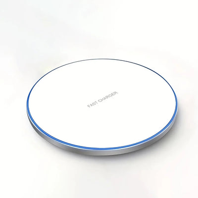 15W Desktop LED Wireless Charger Pad Phone Holder For iPhone 17 16 15 14 13 Pro Max Samsung Xiaomi Induction Fast Charging Stand