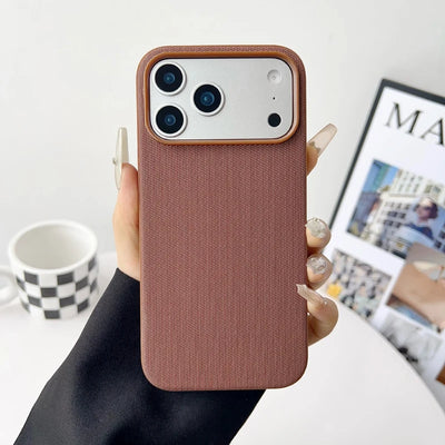 For Magsafe Original Tech Woven Phone Case For iPhone 17 Pro Max/16/15/14/13 Pro Max Wireless Charging Compatible Durable Cover