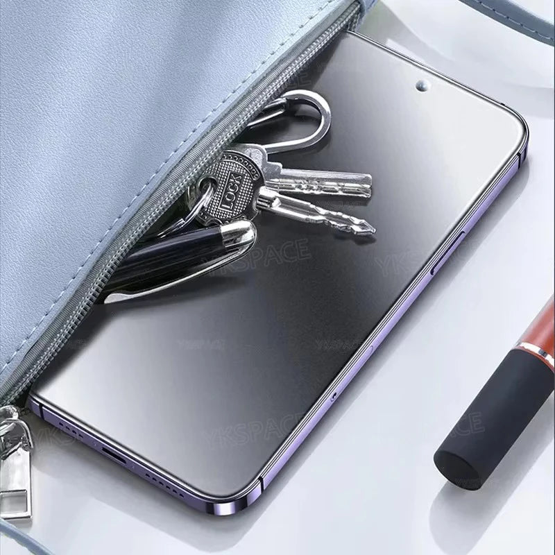 2Pcs Fingerprint Unlocking 0.2mm Matte 9H Tempered Glass Film For Samsung Galaxy S25 S24 FE Ultra S23 S22 Plus Screen Protector