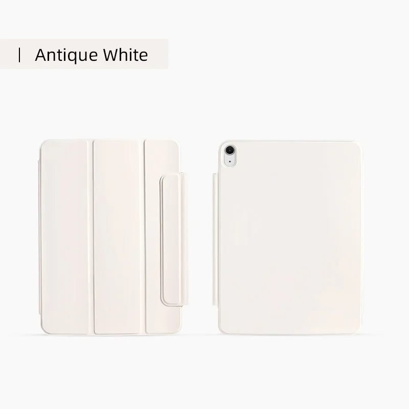 Case for iPad Mini 6/7 & Air 13-inch! Magnetic Closure Double-Sided Folio, Y-Fold Multi-Angle, Auto Wake/Sleep Smart Cover