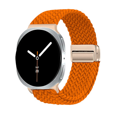 Magnetic Braided Band For Samsung Galaxy Watch 9 8 Strap 44mm 40mm Nylon Bracelet Correa Belt Galaxy Watch 8 Classic 46mm