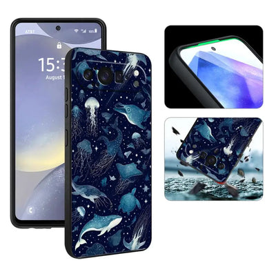 Case for Google Pixel 10A 7a 6a 9a 6 7 8 Pro 8a 10 9 Pro XL Funda Phone Cover Ocean Shark