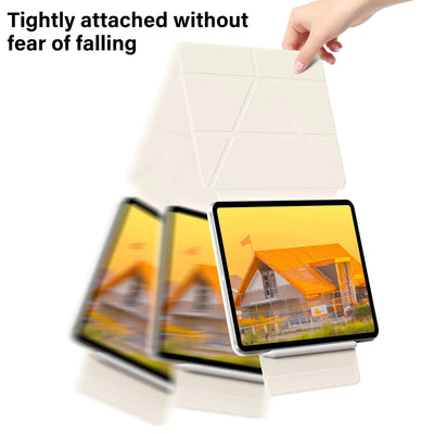 RBP Y-Shaped Folding Case Magnetic iPad A16 10/11th Gen, iPad Pro 11 13 12.9 Air 11 Air4/5 Mini 6 With Magnetic Detachable Cover
