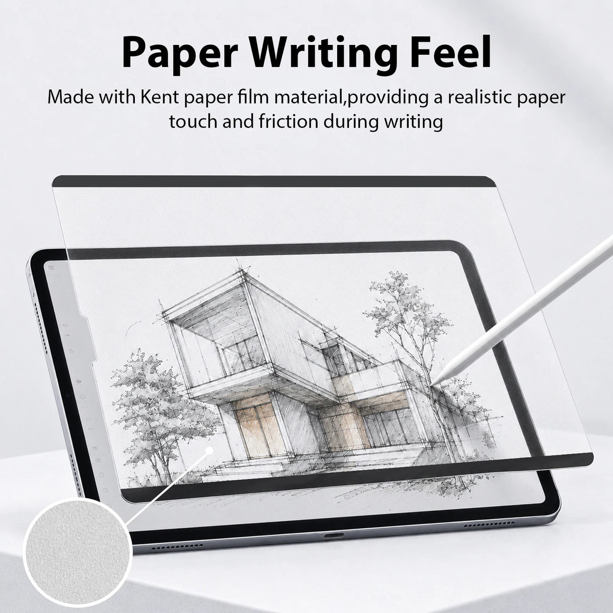 Magnetic Like Paper Film For iPad A16 Air 11 M4 M3 M2 5 4 Pro 11th 13 M5 12.9 10 9 10th 9th Generation Mini 7 6 Screen Protector