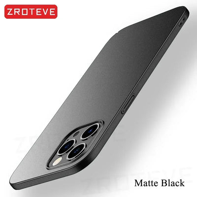 For iPhone 16 15 14 13 12 Pro Max Case ZROTEVE Luxury Slim Matte Hard PC Cover For iPhone16 iPhone14 iPhone15 Plus Phone Cases