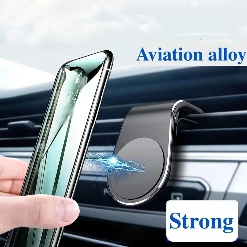 Magnetic Car Phone Holder Stand Air Vent Clip Car Mobile Mount Bracket Cellphone GPS Support in Car for IPhone Xiaomi Samsung
