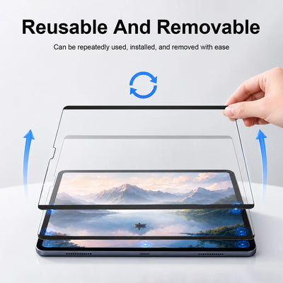 Magnetic Like Paper Film For iPad A16 Air 11 M4 M3 M2 5 4 Pro 11th 13 M5 12.9 10 9 10th 9th Generation Mini 7 6 Screen Protector