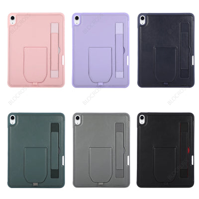 Luxury Leather Case For iPad A16 11th 10th Pro 11 12.9 Air 4 5 6 13 MINI 6 7 10.2 7th 8th 9th 9.7 5th 6th Wrist Band Stand Cover