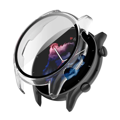 Protective Cover For Amazfit GTR 3 Pro GTR3 Case With Tempered Glass Screen Protector Sleeve For Amazfit GTR 3 Smart Watch Shell