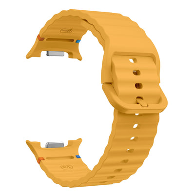 Official Silicone Strap for Samsung Galaxy Watch 9/8 40mm 44mm Sports Replacement Wristband for Galaxy Watch 8 Classic 46mm Band