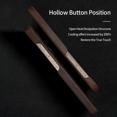 Retro for Magsafe Case for Samsung Galaxy S26 S24 S25 Ultra Plus S26+ Luxury Genuine PULL-UP Leather Magnetic Phone Back Cover