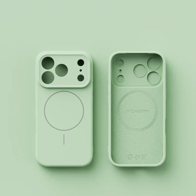 Luxury Liquid Silicone Case for iPhone 18 17 Air 16 16E 15 14 13 12 11 Pro Max Soft For Magsafe Magnet Shockproof Matte Cover