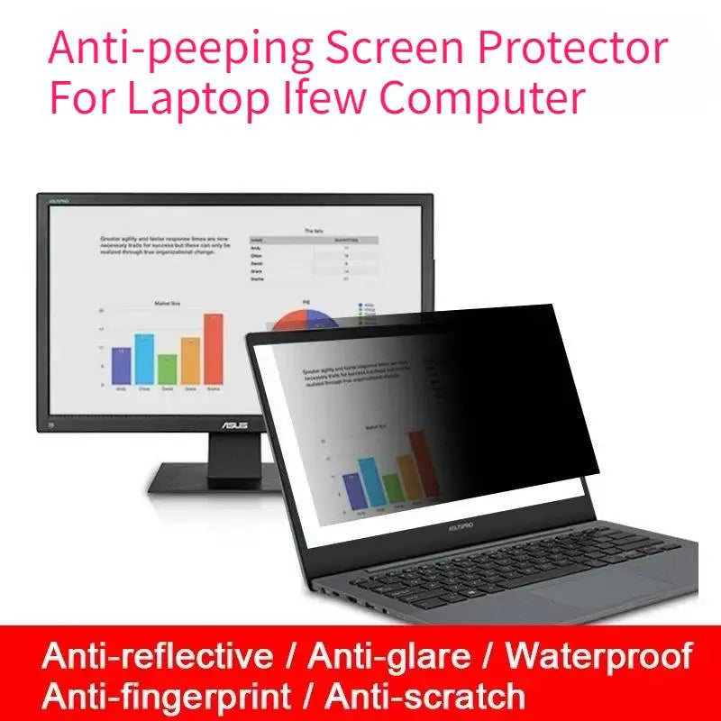 Anti-peeping Screen Protector For Laptop Computer 14 15.6 17 inch 12.5 13 17.3 inches Anti-spy/Glare Matte Film Privacy Filter