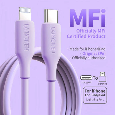 USB C to Lightning Cable for iPhone 14 13 12 11 Pro Max XS Plus 27W Fast Charging Cable Type C to Lightning for iPad MacBook