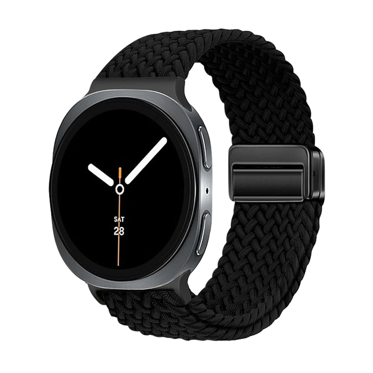 Magnetic Braided Band For Samsung Galaxy Watch 9 8 Strap 44mm 40mm Nylon Bracelet Correa Belt Galaxy Watch 8 Classic 46mm