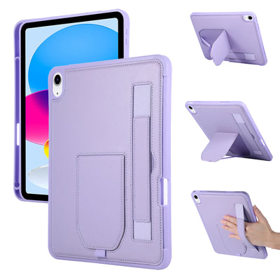 Luxury Leather Case For iPad A16 11th 10th Pro 11 12.9 Air 4 5 6 13 MINI 6 7 10.2 7th 8th 9th 9.7 5th 6th Wrist Band Stand Cover