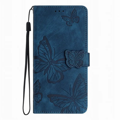 Girl Wallet Case For Apple iPhone 6Plus 17 16 16E 15 14 13 12 Pro Max Mini 6 7 8 Plus SE 2020 Cute Butterfly Phone Protect Cover
