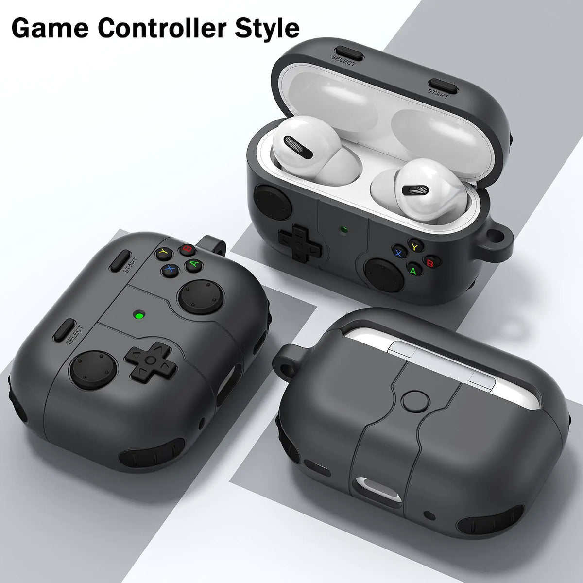 for Airpods 5/4/Pro 3 Case Cover Game Console Design AirPods 5 Case Silicone Protective Cover For Apple AirPods Pro 3/Pro 2/5/4