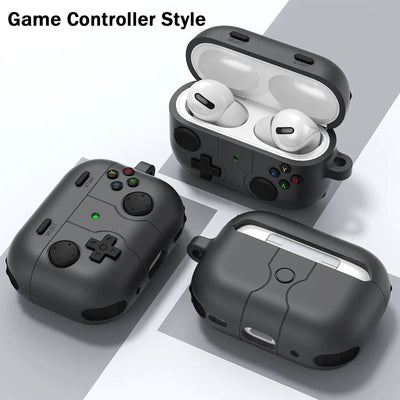 for Airpods 5/4/Pro 3 Case Cover Game Console Design AirPods 5 Case Silicone Protective Cover For Apple AirPods Pro 3/Pro 2/5/4