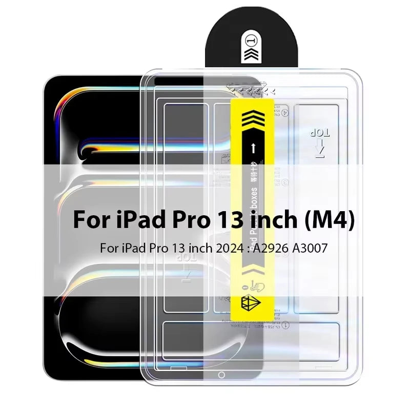 Tempered Glass Screen Protectors For iPad 10th Generation A16 2025 M3 Pro 13 11 M4 12.9 Air 5 4 3 2 Mini 6 7th 9th 8th 10.2 10.5