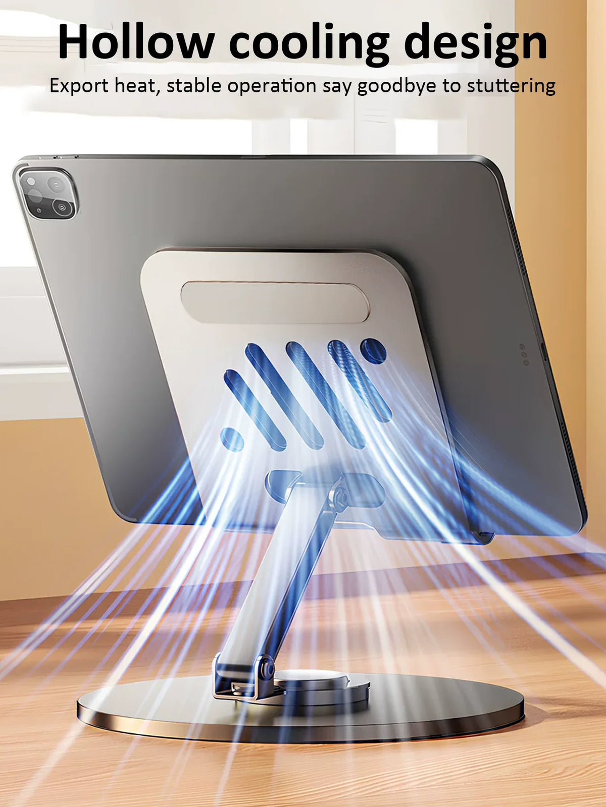 360° Rotatable Metal Foldable Stand - Universal for Phone iPad Kindle