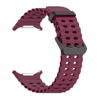 Ocean Strap for Samsung Galaxy Watch Ultra 2 Sports Silicone Band for Galaxy Watch 9-8-7 Ultra 47mm Official Original Wristband