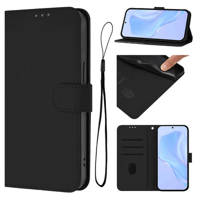 Luxury Leather Wallet Case for Samsung Galaxy S26 S24 S25 Ultra S23 Plus S24 FE S25 Edge Shockproof Bumper Flip Back Cover