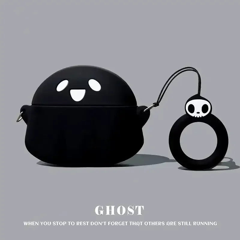 For AirPods 1/2 3 4 Pro3 2025 Pro2  Case Cartoon Cat Puppy Orca Silicone Earphone Accessories Soft Protective Sleeve Shell Funda