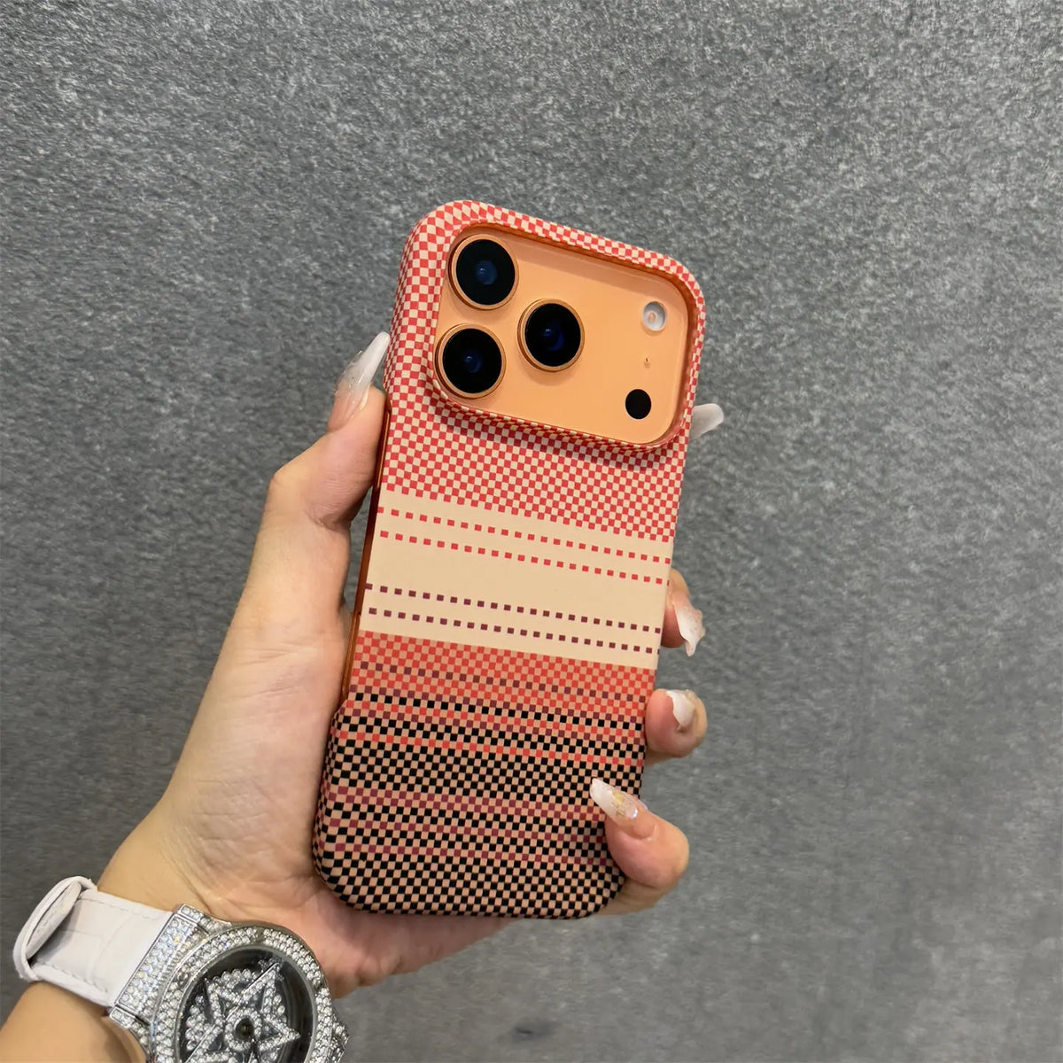 Frameless Carbon Fiber Kevlar For Magsafe Magnetic Phone Case For iPhone 17 Air 16 15 14 13 12 Plus 17 Pro Max PC Texture Cover