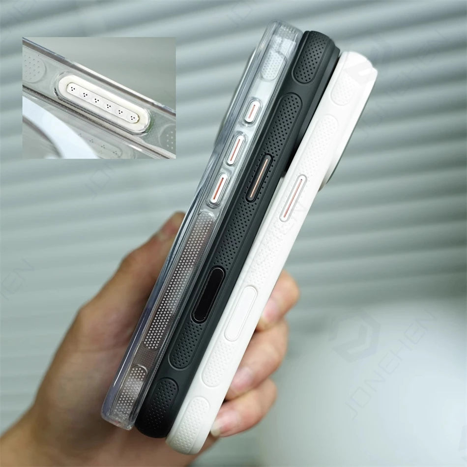 360° Rotation Ring Stand Magnetic Case For iPhone 13 14 15 16 17 18 Pro Max Matte Military Shockproof Armor Cover For Magsafe