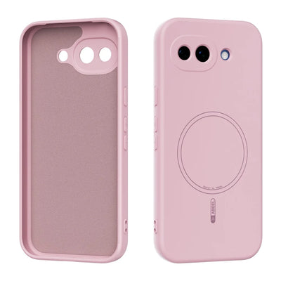 for Magsafe Matte Soft Liquid Silicone Case for Google Pixel 10 9 11 Pro XL 10A Magnetic Wireless Charging Shockproof Slim Cover