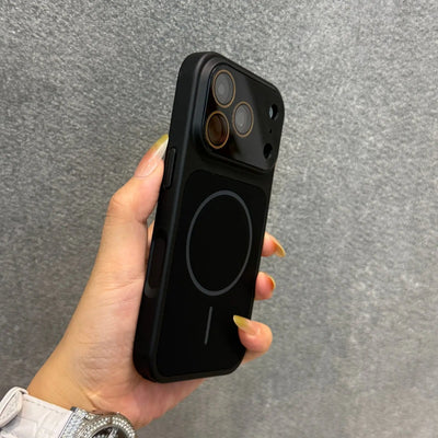 Luxury Solid Skin Feel Magnetic for Magsafe Phone Case for iPhone 18 17 16 15 14 Pro Max 18Pro Slim PC Camera Protection Cover