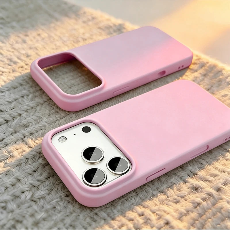 Official Original Liquid Silicone Phone Case for iPhone 18 Pro Max 17 16 15 11 12 14 13 18 Pro Max Shockproof Flannel Full Cover