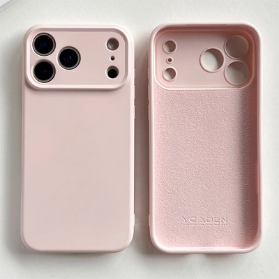 TPU Shockproof Cover For iPhone 17 16  Pro Max For iPhone 17Air 16 15 14 Pro Case Liquid Silicone Original TPU Protect Case