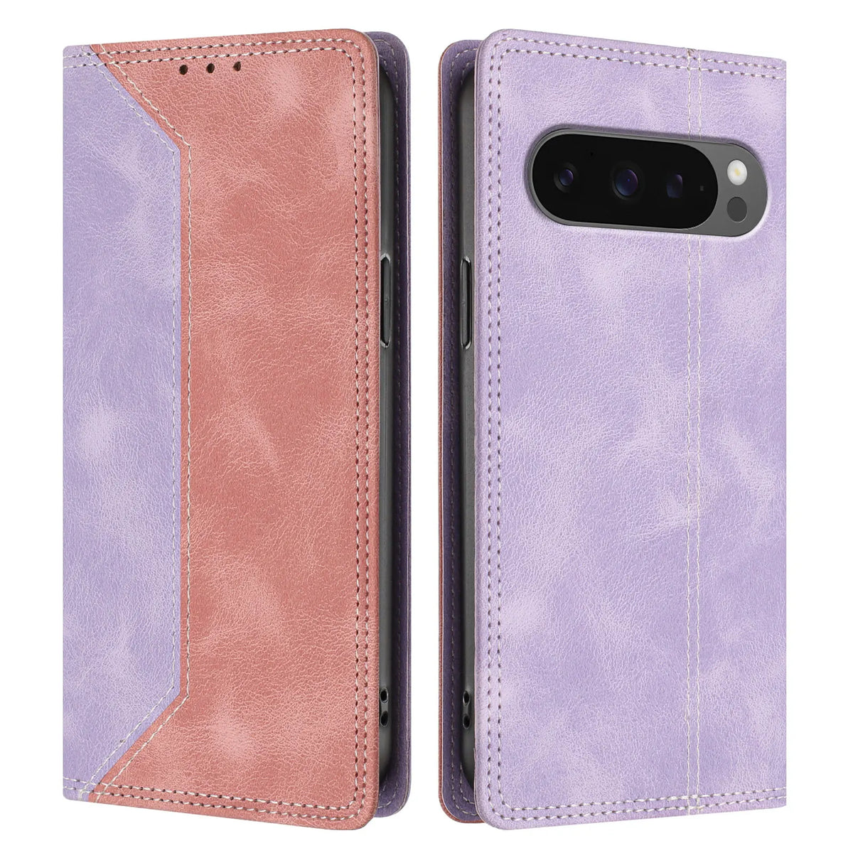 Magnetic Leather Wallet Case for Google Pixel 10 9 9A 8 8A 7 7A 6 6A 5 5A 4A 5G Pro XL Flip Phone Cover Rfid Blocking Shockproof